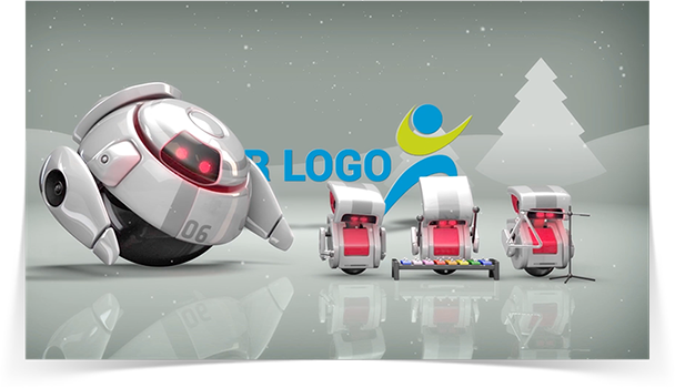 Holiday Robot eCard - Thumbnail